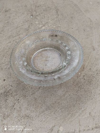 ที่เขี่ยบุหรี่​แก้ว​คริสตอล​ งานเก่า​ไม่ผ่านการใช้ รูปที่ 2