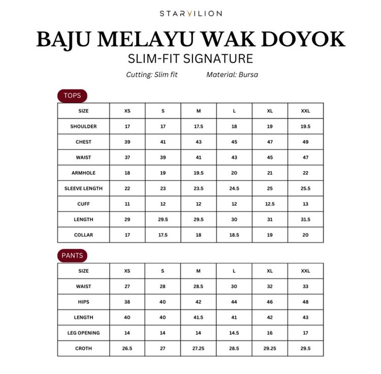 เสื้อ Baju Melayu Wak Doyok Slim-Fit Signature รูปที่ 9