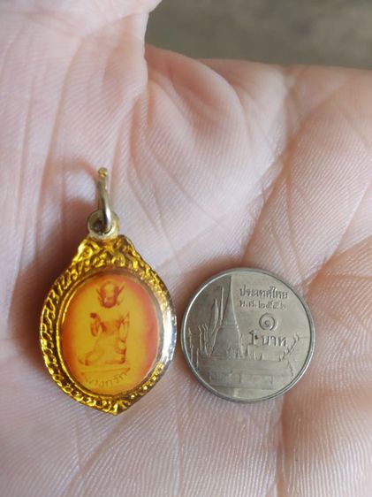 พระเหรียญ(เหรียญล็อกเก็ตพระหลวงพ่อใหญ่หลังพระนางกวักเก่า(ไม่ทราบอายุหรือพระเกจิที่สร้าง))พระบ้านพระเครื่องรางของมงคล รูปที่ 7