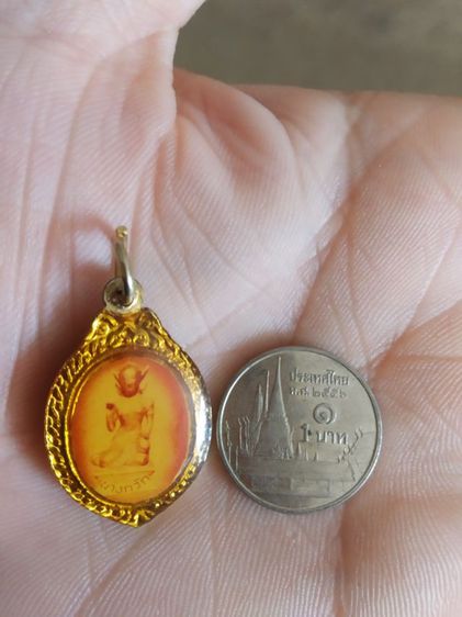 พระเหรียญ(เหรียญล็อกเก็ตพระหลวงพ่อใหญ่หลังพระนางกวักเก่า(ไม่ทราบอายุหรือพระเกจิที่สร้าง))พระบ้านพระเครื่องรางของมงคล รูปที่ 9