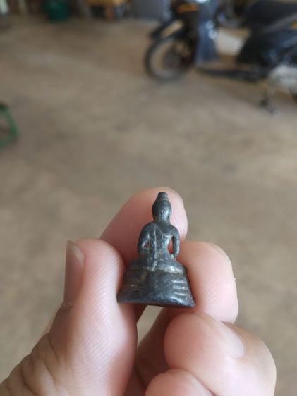 พระเนื้อโลหะพิมพ์เล็ก(พระรูปหล่อเนื้อโลหะพิมพ์พระพุทธ(300303)(ไม่ทราบพระเกจิที่สร้าง))พระบ้านพระเครื่องรางของมงคล รูปที่ 11