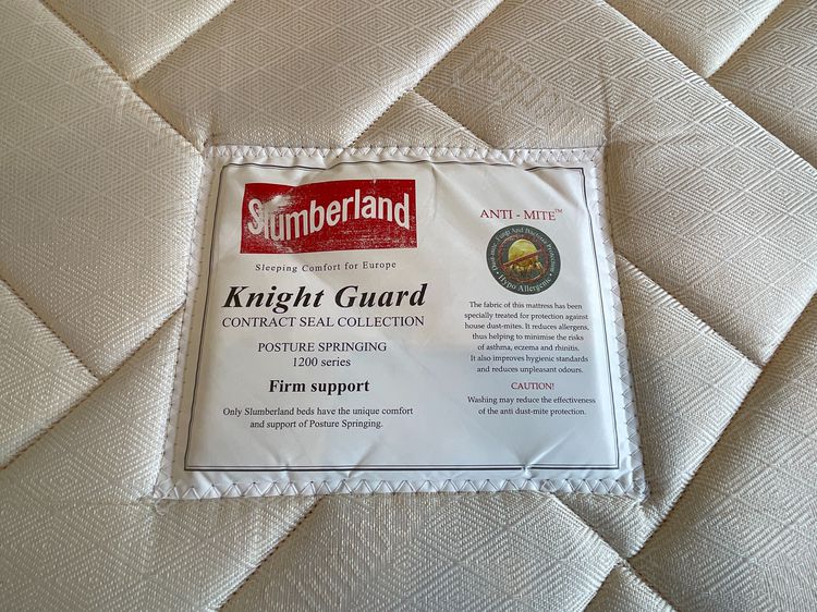 ที่นอนสปริง 6 ฟุต แบรนด์ Slumberland รุ่น Knight Guard สีขาว รูปที่ 10