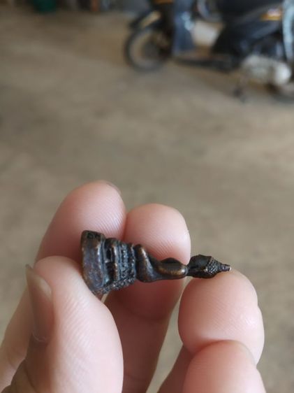 พระเนื้อทองแดงพิมพ์เล็ก(พระรูปหล่อพิมพ์พระพุทธพิมพ์เล็ก(300307)(ไม่ทราบที่มาไม่ทราบพระเกจิที่สร้าง))พระบ้านพระเครื่องรางของมงคล รูปที่ 14