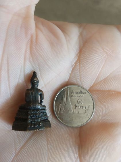 พระเนื้อทองแดงพิมพ์เล็ก(พระรูปหล่อพิมพ์พระพุทธพิมพ์เล็ก(300307)(ไม่ทราบที่มาไม่ทราบพระเกจิที่สร้าง))พระบ้านพระเครื่องรางของมงคล รูปที่ 12