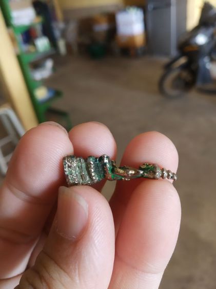 พระเนื้อโลหะพิมพ์เล็ก(พระรูปหล่อพิมพ์พระแก้วมรกต(ไม่รู้ที่มาไม่ทราบพระเกจิที่สร้าง)(300309))พระบ้านพักเครื่องรางของมงคล รูปที่ 16