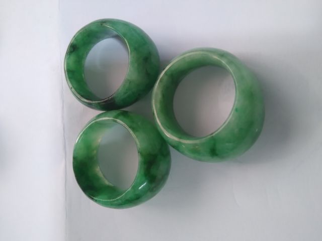 ขายแหวนหยกเขียวพม่าสวยมาก รูปที่ 4