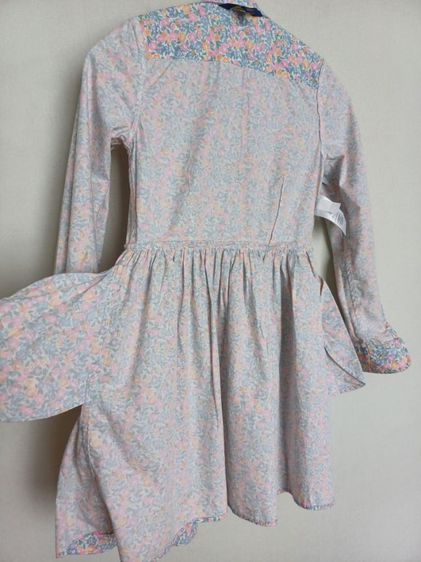 🚫ขายแล้วค่ะ (SOLD) Polo Ralph Lauren Oxford Shirt Dress Girl Size 8 Made in Indonesia 
ผ้า cotton 💯  ดีเทลกระดุมหน้า 
คอปกเชิ้ต ปักโลโก้ม้าสีฟ้าด้านหน้าอก
กระเป๋าสองข้าง
มือสอง สภาพดี ลายดอกไม้หลากสี ชมพู-ฟ้า พาสเทล สีหวาน รูปที่ 10
