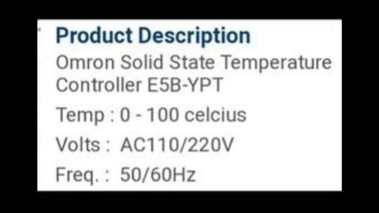 เครื่อง​ควบคุม​อุณหภูมิ​ออมรอนแท้​จาก​ประเทศ​ญี่ปุ่น​ รูปที่ 6