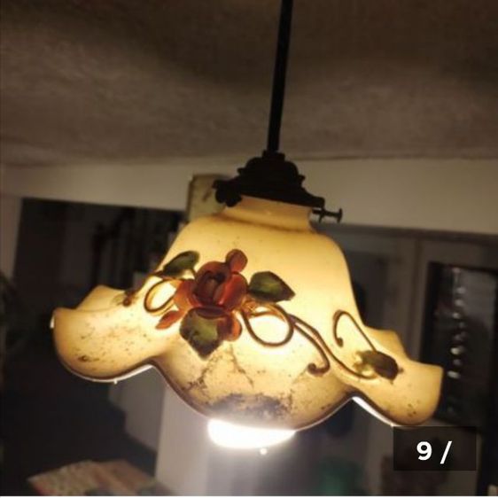 โคมไฟ​กระเบื้อง​เคลือบ​โบราณ​น​ำ​เข้า​จาก​ยุโรป​ รูปที่ 9