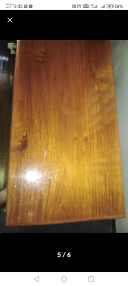 โต๊ะ​ไม้​มะค่า​เก่า​แผ่น​เดียว​ลายไม้​สวย​งาม​ รูปที่ 6