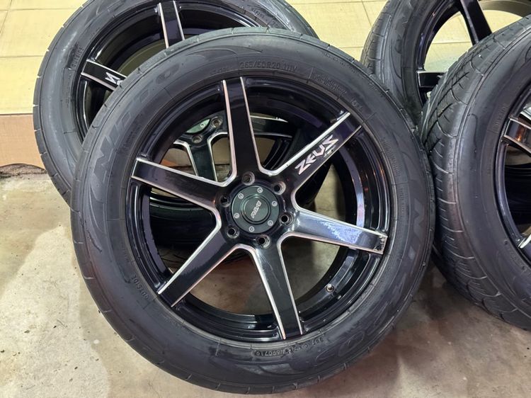 ขายล้อขอบ20 Zeus Lenso พร้อมยาง Nitto420s นครปฐม รูปที่ 2