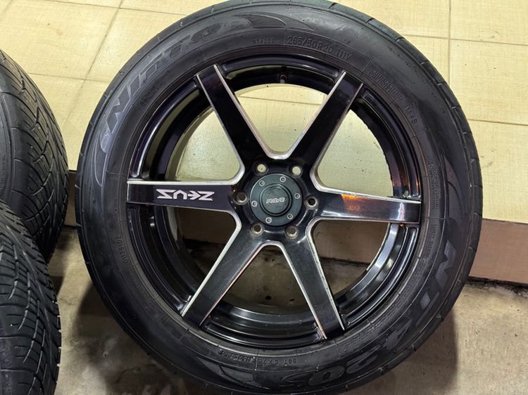 ขายล้อขอบ20 Zeus Lenso พร้อมยาง Nitto420s นครปฐม รูปที่ 4