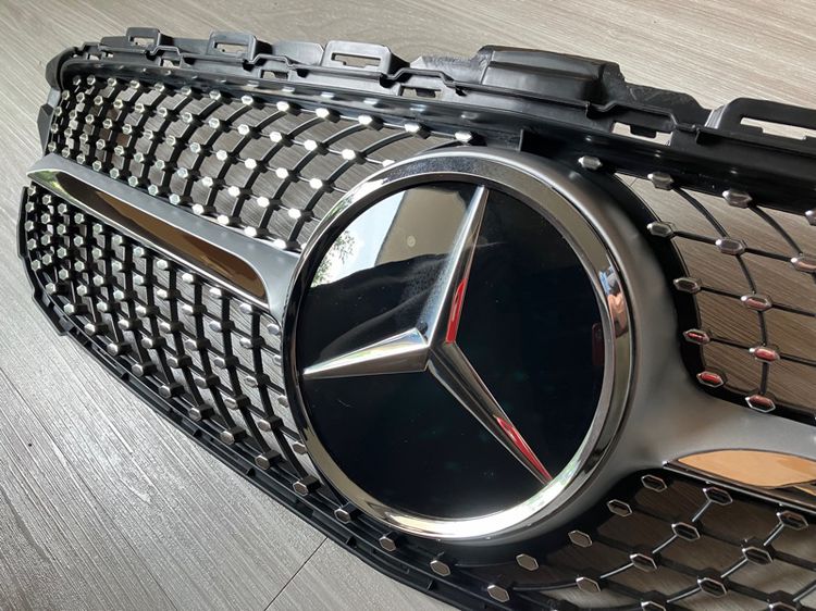 Benz W205 Diamond AMG ดาว Benz กระจก กระจัง รุ่นมีกล้อง และ รุ่นไม่มีกล้องหน้า ใส่ C Class Coupe และ Sedan รูปที่ 15