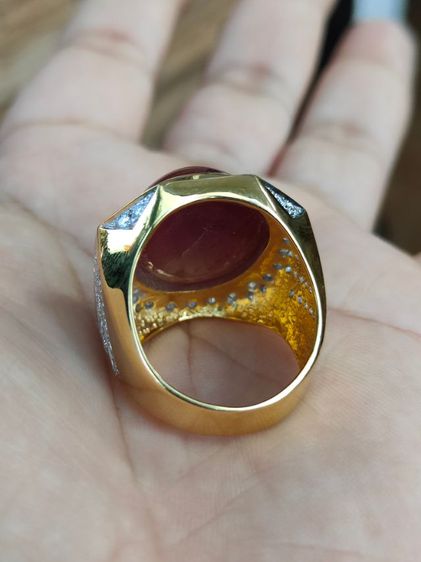 แหวน​ทับทิมสตาร์ 36.1 กะรัต (พร้อมใบเซอร์) ล้อม​เพชร​  รูปที่ 11