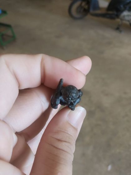 พระเนื้อโลหะสัมฤทธิ์(พระรูปหล่อพระสีวลีเนื้อสัมฤทธิ์(สมัยเชียงแสน)(พระเกจิที่สร้าง))พระบ้านพระเครื่องรางของมงคล รูปที่ 15