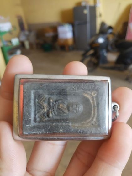 พระเนื้อว่านพิมพ์กลาง(พระหลวงปู่ทวดพิมพ์กลักไม้ขีดหลังรูปพระธาตุเจดีย์(ออกวัดดีหลวง)(จังหวัดสงขลาปี2534))พระบ้านพระเครื่องรางของมงคล รูปที่ 17