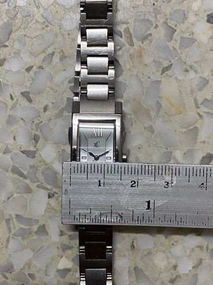 นาฬิกายี่ห้อ CITIZEN Xc  ควอทซ์  ของแท้มือสอง สแตนเลสสายยาว 17 เซนติเมตร   850฿ รูปที่ 8