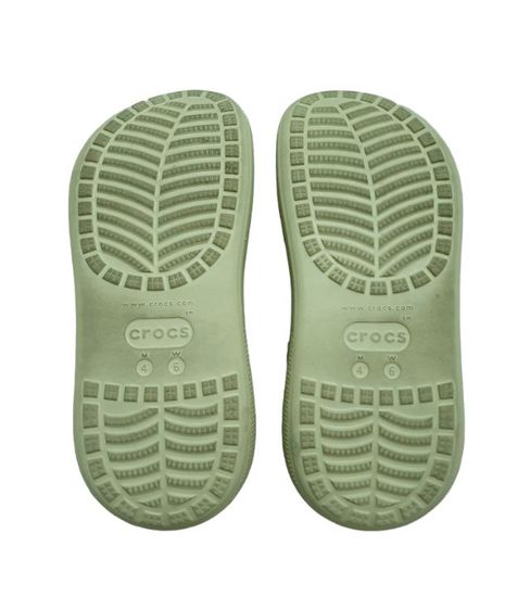 รองเท้า CROCS UNISEX CLASSIC CRUSH CLOG BONE Relaxed Fit รหัสรุ่น 207521 2Y2 SIZE US M4-W6 EUR 36-37 UK M3-W4 สีครีม รูปที่ 17