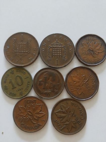 เหรียญเก่าที่ระลึก(เหรียญเก่าเพนนีหรือเหรียญปอนด์เหรียญสหราชอาณาจักรยุโรป(เรียนเก่าขายยกชุด)(ปอนด์)(เพนนี))เก็บสะสมหรือเอาไว้โชว์ รูปที่ 12