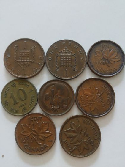 เหรียญเก่าที่ระลึก(เหรียญเก่าเพนนีหรือเหรียญปอนด์เหรียญสหราชอาณาจักรยุโรป(เรียนเก่าขายยกชุด)(ปอนด์)(เพนนี))เก็บสะสมหรือเอาไว้โชว์ รูปที่ 6