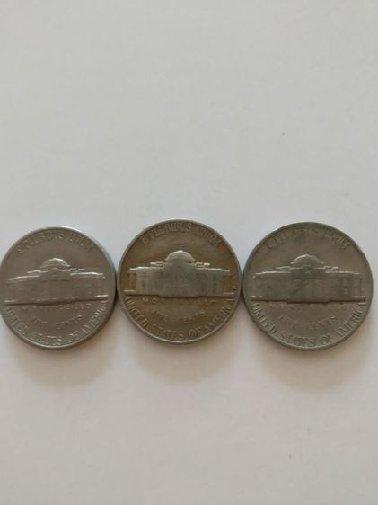 เหรียญเก่าต่างประเทศสหรัฐอเมริกา(เหรียญโทมัสเจฟเฟอร์สันประธานาธิบดีแห่งอเมริกาคนที่สาม(1988)(1960)(1981))เหรียญเก่าที่ระลึกสะสมหรือโชว์ รูปที่ 10