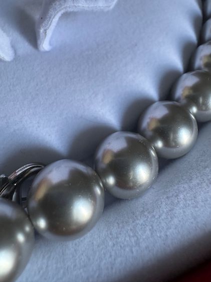 ชุดสร้อยคอ สร้อยข้อมือ มุกเซาท์ซีแท้ รูปที่ 5