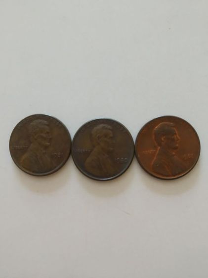 เหรียญต่างประเทศเป็นเหรียญกษาปณ์(เหรียญกษาปณ์สหรัฐอเมริกา(1981-1980-1988)(1cent)เหรียญโลก)เหรียญกษาปณ์เก่าเอาไว้สะสมหรือโชว์ รูปที่ 2