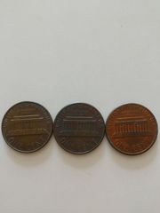 เหรียญต่างประเทศเป็นเหรียญกษาปณ์(เหรียญกษาปณ์สหรัฐอเมริกา(1981-1980-1988)(1cent)เหรียญโลก)เหรียญกษาปณ์เก่าเอาไว้สะสมหรือโชว์-8