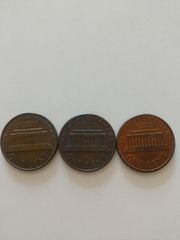 เหรียญต่างประเทศเป็นเหรียญกษาปณ์(เหรียญกษาปณ์สหรัฐอเมริกา(1981-1980-1988)(1cent)เหรียญโลก)เหรียญกษาปณ์เก่าเอาไว้สะสมหรือโชว์-5