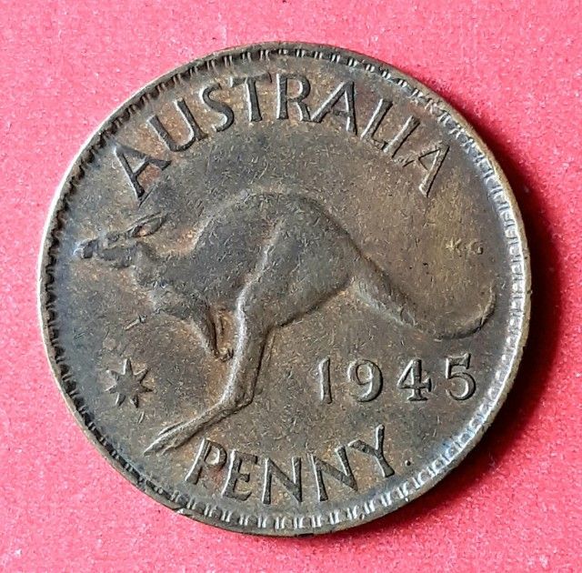 เหรียญออสเตรเลีย PENNY 1945
    รูปที่ 2