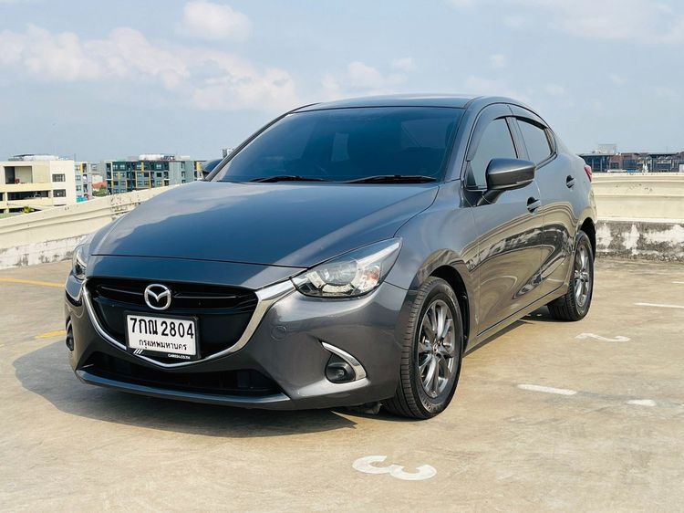 Mazda Mazda 2 2018 1.3 High Plus Sedan เบนซิน ไม่ติดแก๊ส เกียร์อัตโนมัติ เทา