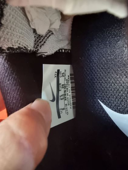 Nike Odyssey React 2 Flyknit Black White W รูปที่ 9