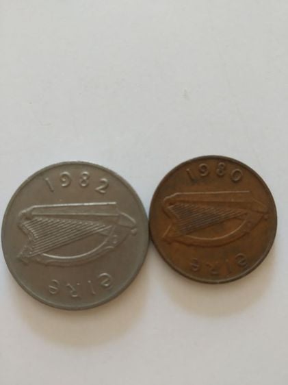 เหรียญเก่าประเทศไอซ์แลนด์(เหรียญเก่าประเทศไอร์แลนด์(ต่างประเทศ)(เพนนีและปอนด์)(หายากในระดับหนึ่ง)(1982-1980))เหรียญเก่าสะสมและเอาไว้โชว์ รูปที่ 2
