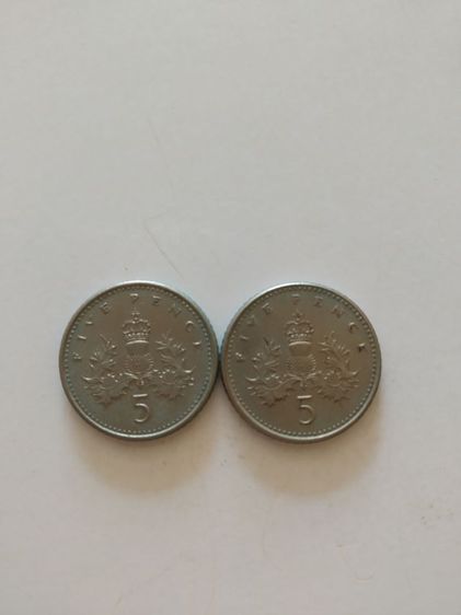 เหรียญกษาปณ์เก่าพิมพ์เล็ก(เหรียญกษาปณ์สหราชอาณาจักรและไอร์แลนด์เหนือ(ปีคริสตศักราช1991))เหรียญต่างประเทศเก่าสะสมหรือเอาไว้โชว์ รูปที่ 4