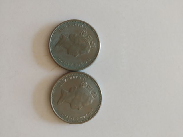 เหรียญกษาปณ์เก่าพิมพ์เล็ก(เหรียญกษาปณ์สหราชอาณาจักรและไอร์แลนด์เหนือ(ปีคริสตศักราช1991))เหรียญต่างประเทศเก่าสะสมหรือเอาไว้โชว์ รูปที่ 11