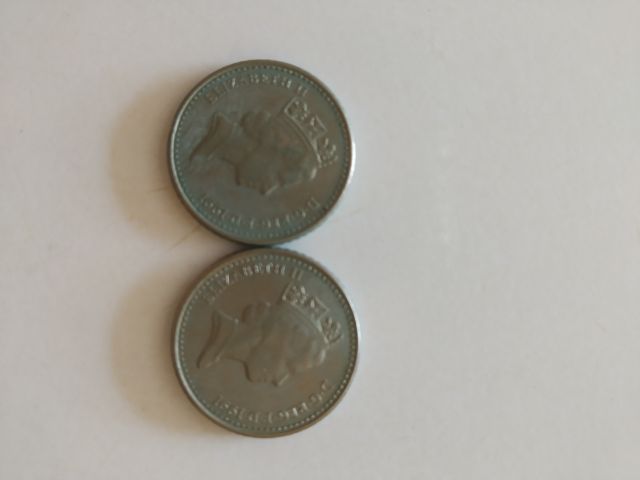 เหรียญกษาปณ์เก่าพิมพ์เล็ก(เหรียญกษาปณ์สหราชอาณาจักรและไอร์แลนด์เหนือ(ปีคริสตศักราช1991))เหรียญต่างประเทศเก่าสะสมหรือเอาไว้โชว์ รูปที่ 9