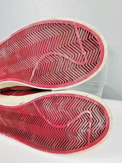 รองเท้า Nike Sz.8.5us42eu26.5cm รุ่นBruin Mid สีแดง Upperมีรอยถลอกบ้าง สภาพโดยรวมสวย ไม่ขาดซ่อม ใส่เที่ยวหล่อ รูปที่ 6
