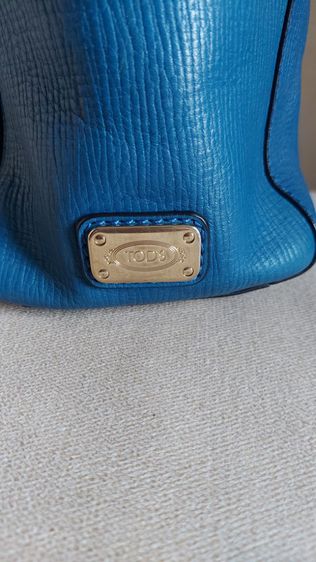กระเป๋าถือ Tod' แท้ สีนำเงินสวยมาก รูปที่ 5