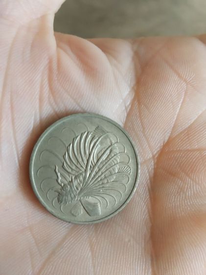 เหรียญกษาปณ์เก่าสิงคโปร์(เหรียญกษาปณ์สิงคโปร์ชนิด50เซนต์(นิกเกิล)(ปีคริสตศักราช1974)ประเทศสิงคโปร์)สำหรับสะสมเก็บของเก่าและโชว์ รูปที่ 7
