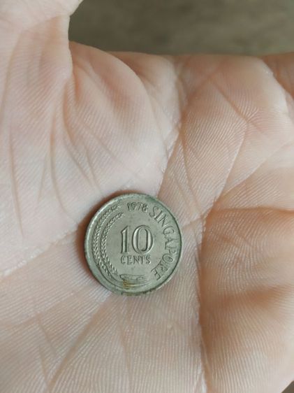 เหรียญกษาปณ์เก่าประเทศสิงคโปร์(เหรียญเก่าประเทศสิงคโปร์ชนิด10เซนต์(เป็นเหรียญขนาดเล็ก)(ปีคริสตศักราช1978))เหรียญเก่าไว้โชว์และนักเก็บสะสม รูปที่ 9