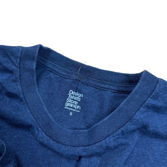 เสื้อยืด Design​ Tshirts​ Store​ Graniph​ งานย้อม Indigo​ Size SM​ รูปที่ 5