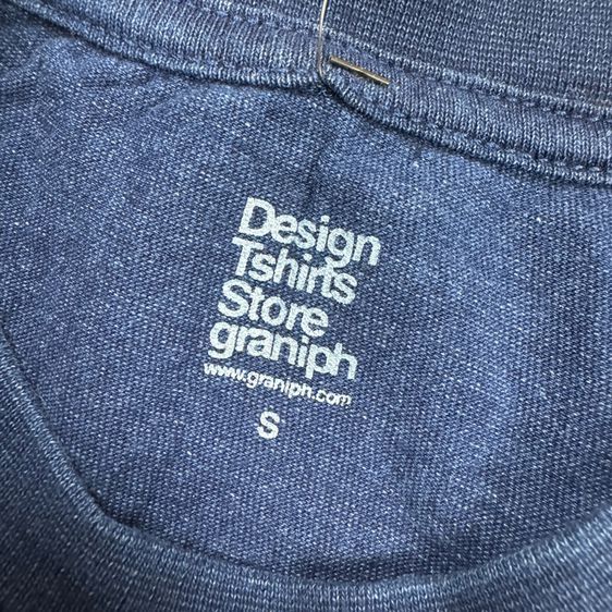 เสื้อยืด Design​ Tshirts​ Store​ Graniph​ งานย้อม Indigo​ Size SM​ รูปที่ 2