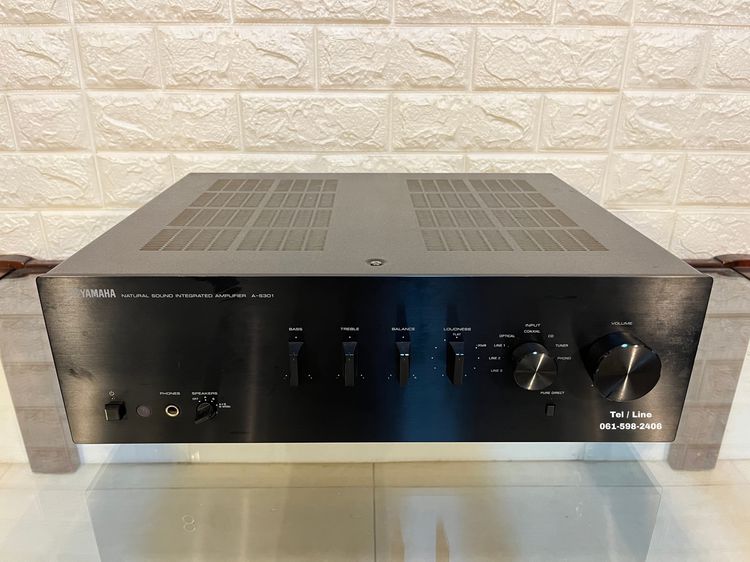 Yamaha A-S301 amplifier  รูปที่ 8