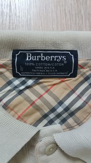 BURBERRY'S GOLF POLO SHIRT AUTHENTIC - EXTRA LARGE รูปที่ 2