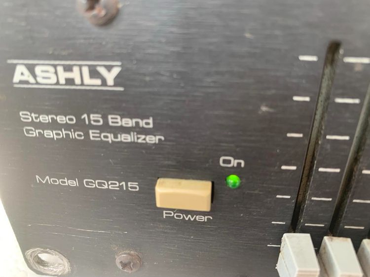 ASHLY GQ215 Graphic Equalizer 15 band  รูปที่ 6