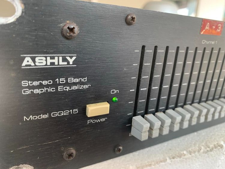 ASHLY GQ215 Graphic Equalizer 15 band  รูปที่ 4