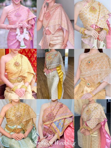 ร้านเช่าชุดไทยเจ้าสาวชุดเจ้าสาวชุดแต่งงานชุดวิวาห์ชุดสูทเจ้าบ่าวแถวพระราม2เอกชัยบางบอนบางแค 095-939-6324 ณพรรษสร รูปที่ 12