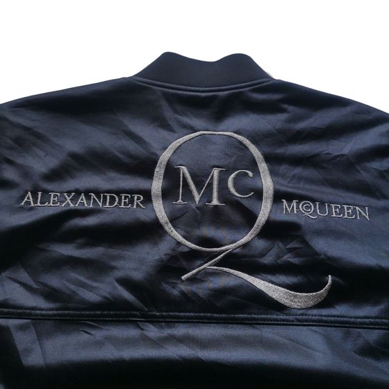 Alexander Mcqueen Black Bomber Jacket รอบอก 40” รูปที่ 5