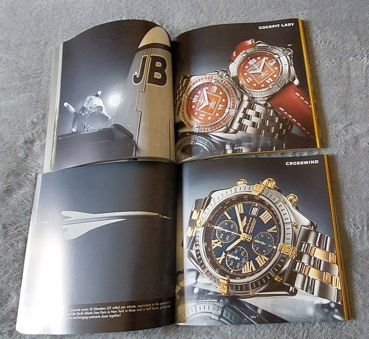 BOOK BREITLING1884 AIR RACES AND CONCORD รูปที่ 3