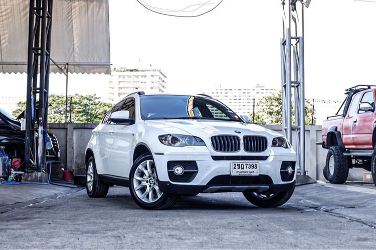 BMW X6 2012 3.0 xDrive30d 4WD Utility-car ดีเซล ไม่ติดแก๊ส เกียร์อัตโนมัติ ขาว รูปที่ 2